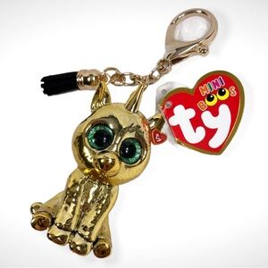 Mini Boo keychain 2” Gold Unicorn!